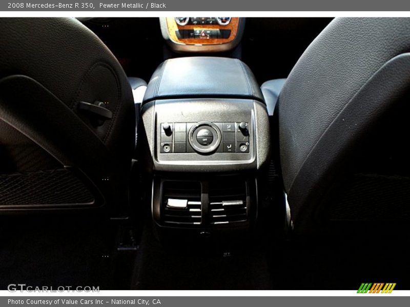 Pewter Metallic / Black 2008 Mercedes-Benz R 350