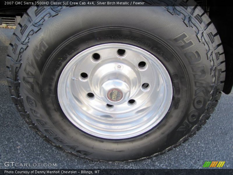 Silver Birch Metallic / Pewter 2007 GMC Sierra 3500HD Classic SLE Crew Cab 4x4