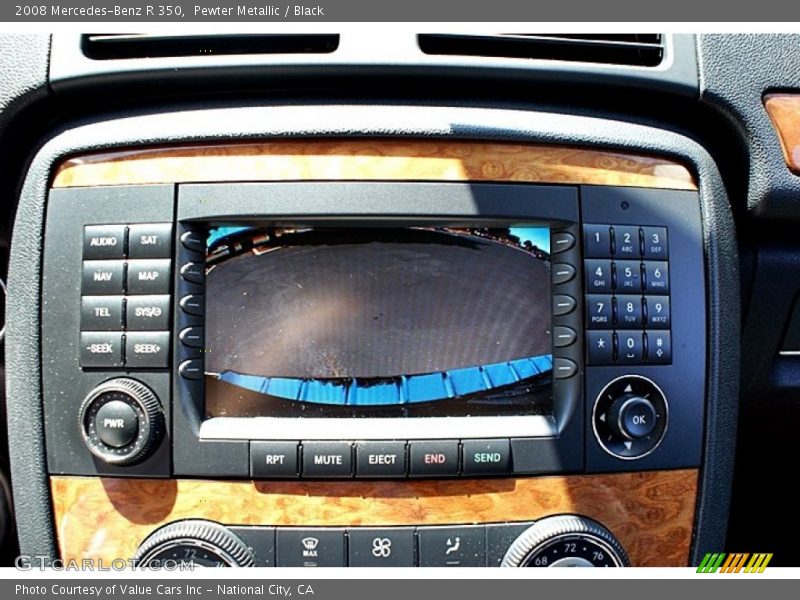 Pewter Metallic / Black 2008 Mercedes-Benz R 350