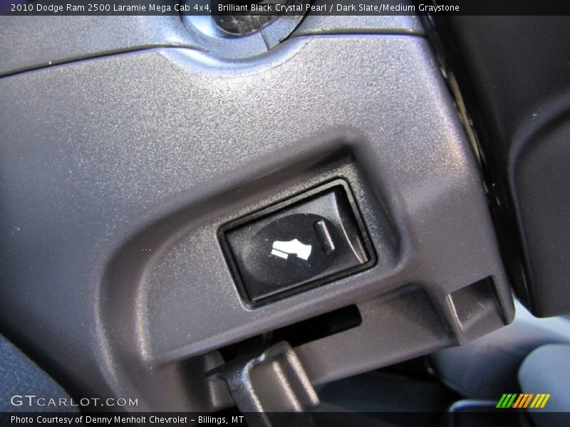Brilliant Black Crystal Pearl / Dark Slate/Medium Graystone 2010 Dodge Ram 2500 Laramie Mega Cab 4x4