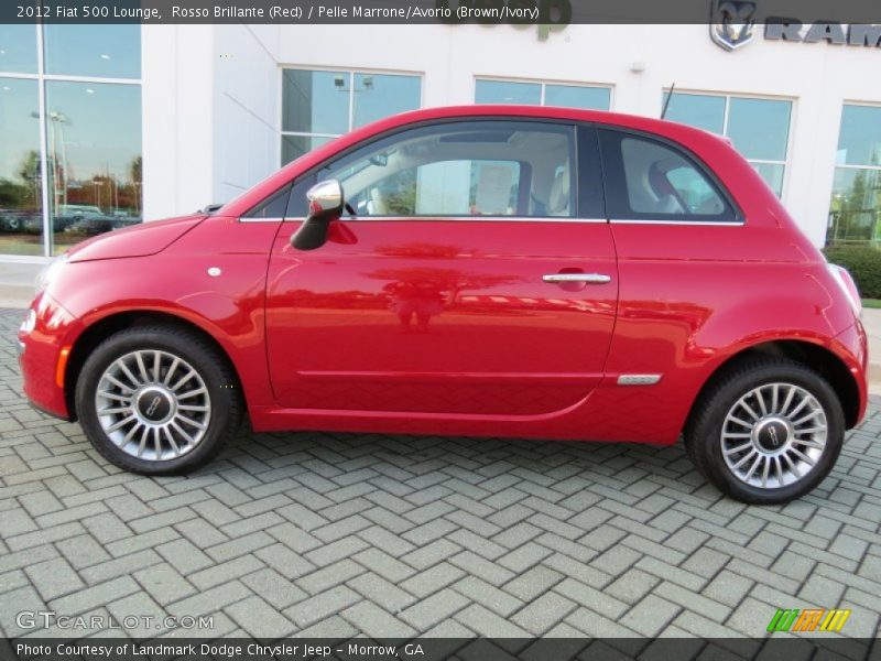  2012 500 Lounge Rosso Brillante (Red)