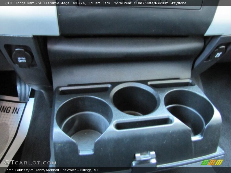 Brilliant Black Crystal Pearl / Dark Slate/Medium Graystone 2010 Dodge Ram 2500 Laramie Mega Cab 4x4