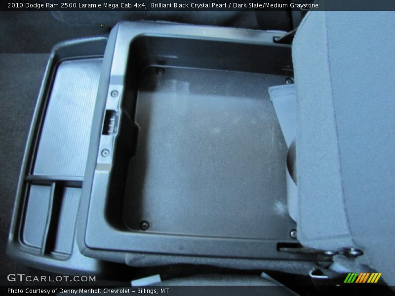 Brilliant Black Crystal Pearl / Dark Slate/Medium Graystone 2010 Dodge Ram 2500 Laramie Mega Cab 4x4