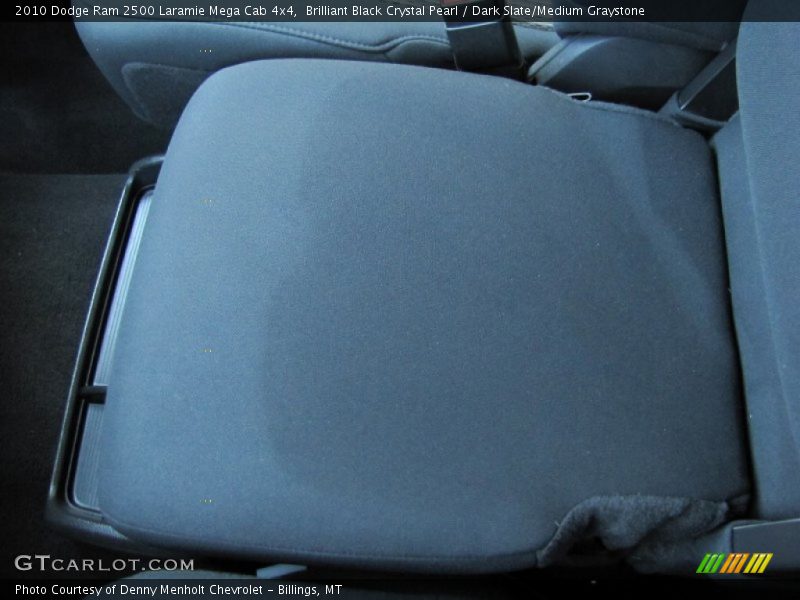 Brilliant Black Crystal Pearl / Dark Slate/Medium Graystone 2010 Dodge Ram 2500 Laramie Mega Cab 4x4