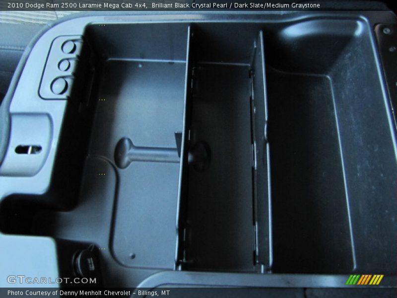 Brilliant Black Crystal Pearl / Dark Slate/Medium Graystone 2010 Dodge Ram 2500 Laramie Mega Cab 4x4