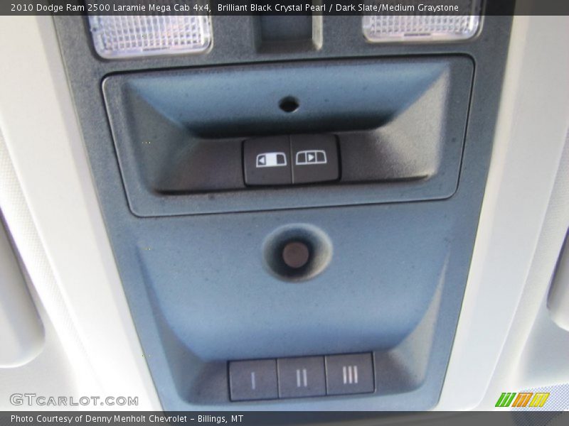 Brilliant Black Crystal Pearl / Dark Slate/Medium Graystone 2010 Dodge Ram 2500 Laramie Mega Cab 4x4