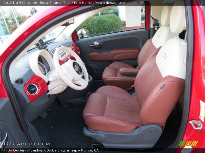 Front Seat of 2012 500 Lounge