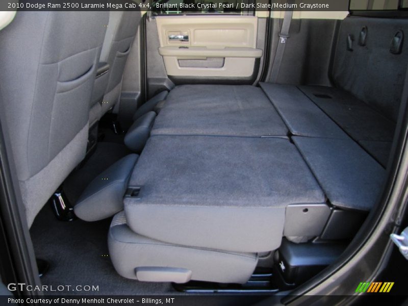 Brilliant Black Crystal Pearl / Dark Slate/Medium Graystone 2010 Dodge Ram 2500 Laramie Mega Cab 4x4