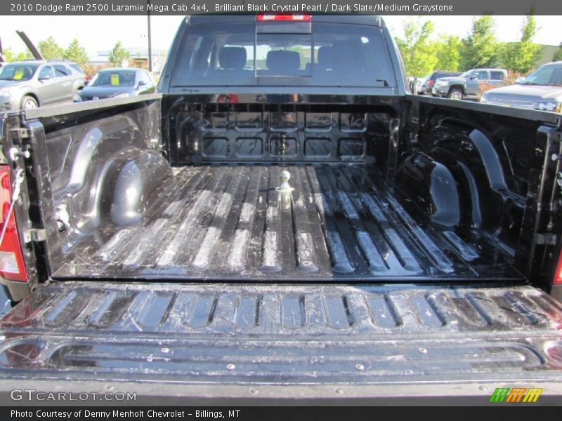 Brilliant Black Crystal Pearl / Dark Slate/Medium Graystone 2010 Dodge Ram 2500 Laramie Mega Cab 4x4