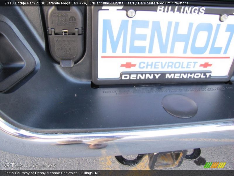 Brilliant Black Crystal Pearl / Dark Slate/Medium Graystone 2010 Dodge Ram 2500 Laramie Mega Cab 4x4