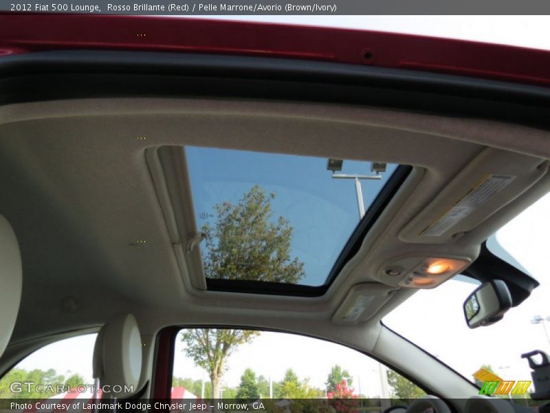 Sunroof of 2012 500 Lounge