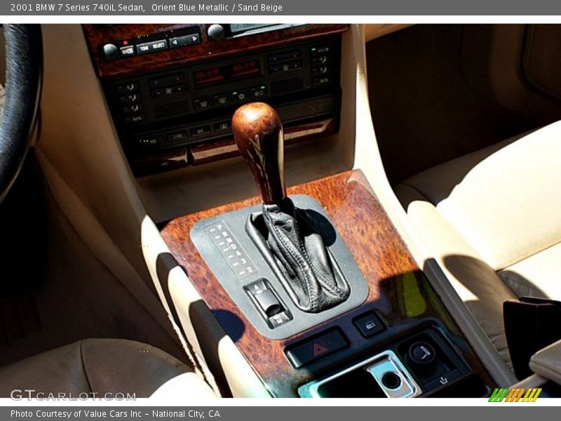  2001 7 Series 740iL Sedan 5 Speed Automatic Shifter
