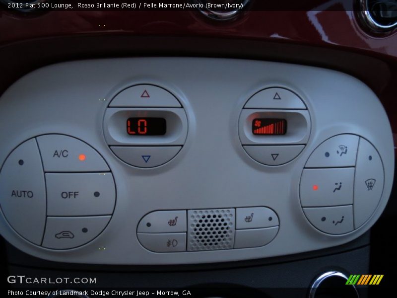 Controls of 2012 500 Lounge
