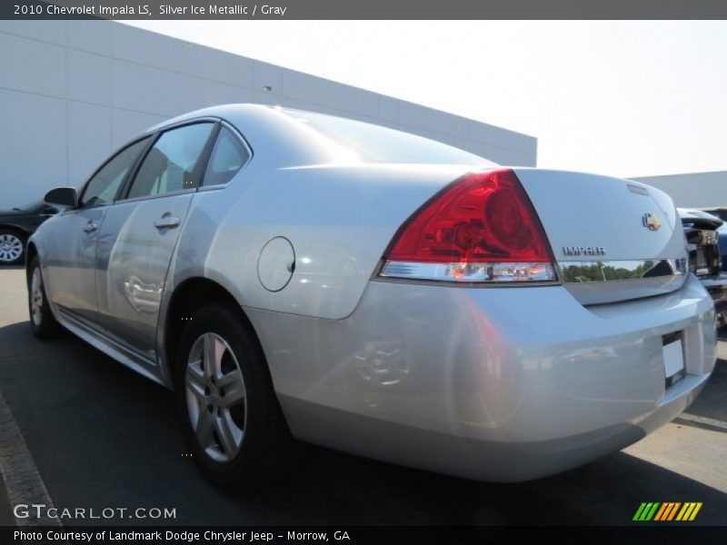 Silver Ice Metallic / Gray 2010 Chevrolet Impala LS