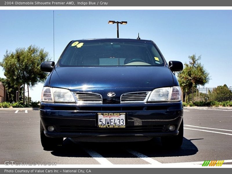 Indigo Blue / Gray 2004 Oldsmobile Silhouette Premier AWD