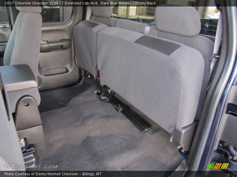 Rear Seat of 2007 Silverado 1500 LT Extended Cab 4x4