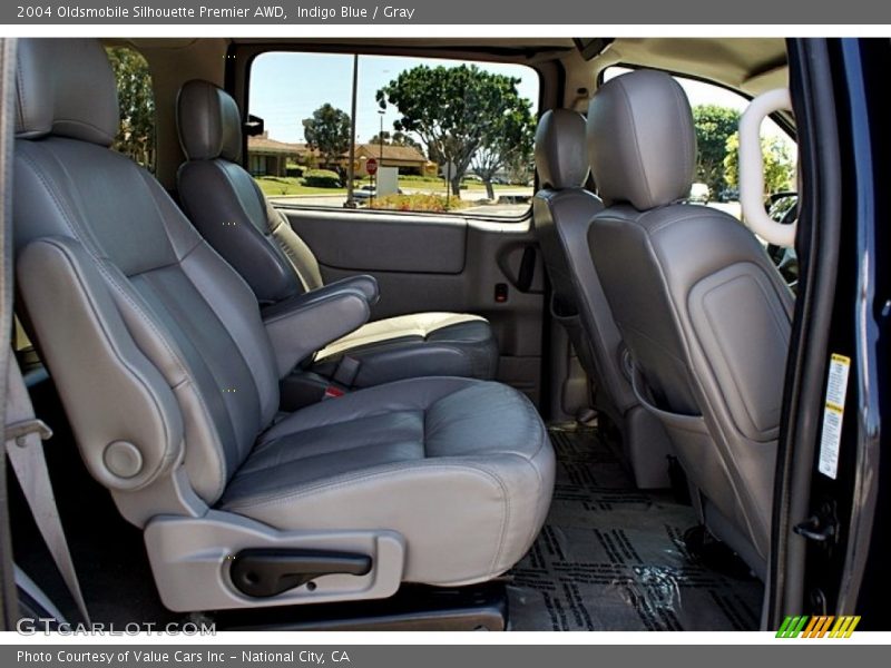 Indigo Blue / Gray 2004 Oldsmobile Silhouette Premier AWD