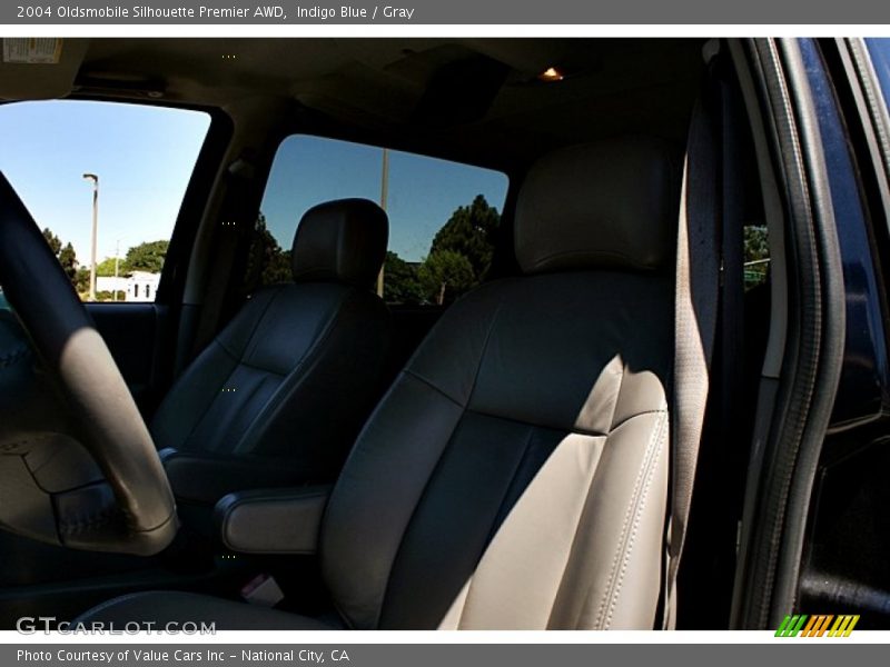 Indigo Blue / Gray 2004 Oldsmobile Silhouette Premier AWD