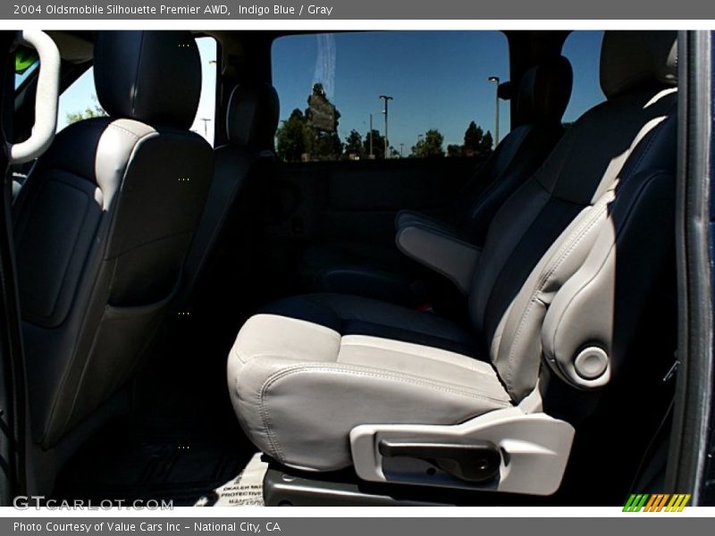 Indigo Blue / Gray 2004 Oldsmobile Silhouette Premier AWD