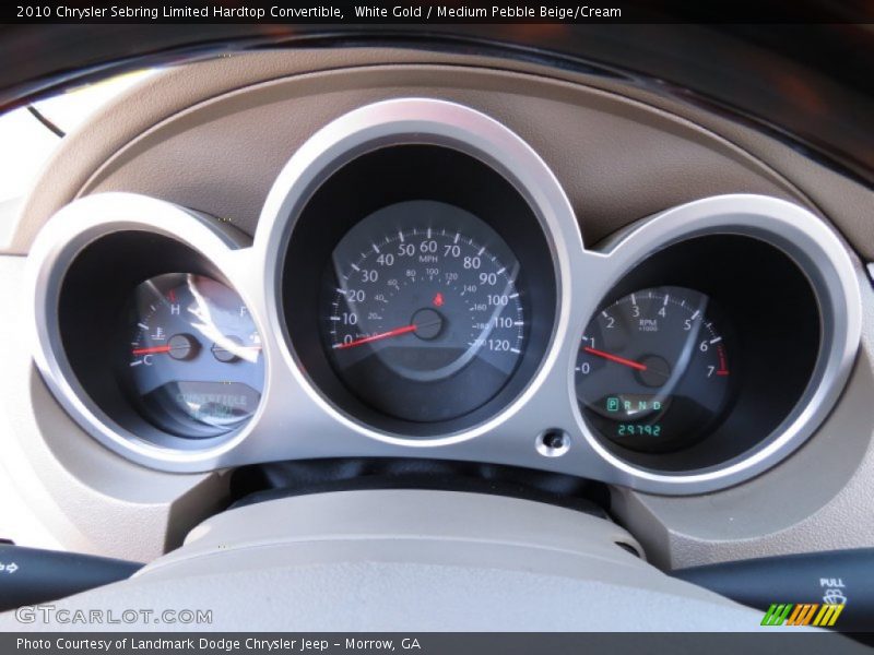  2010 Sebring Limited Hardtop Convertible Limited Hardtop Convertible Gauges