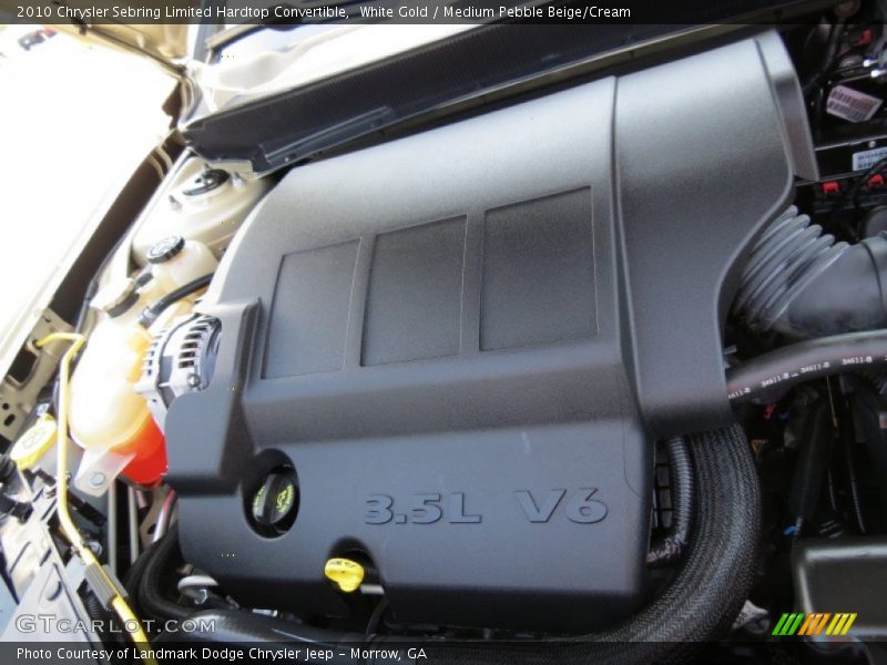  2010 Sebring Limited Hardtop Convertible Engine - 3.5 Liter SOHC 24-Valve V6