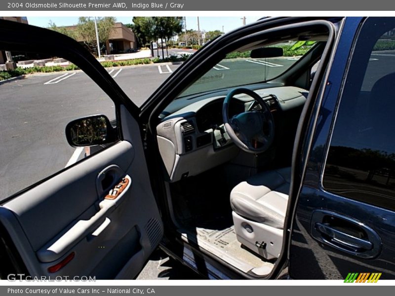 Indigo Blue / Gray 2004 Oldsmobile Silhouette Premier AWD