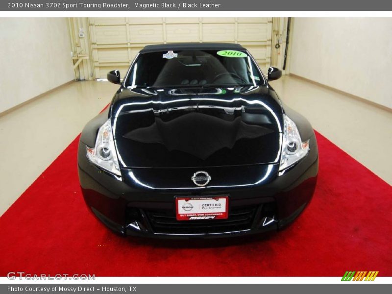 Magnetic Black / Black Leather 2010 Nissan 370Z Sport Touring Roadster