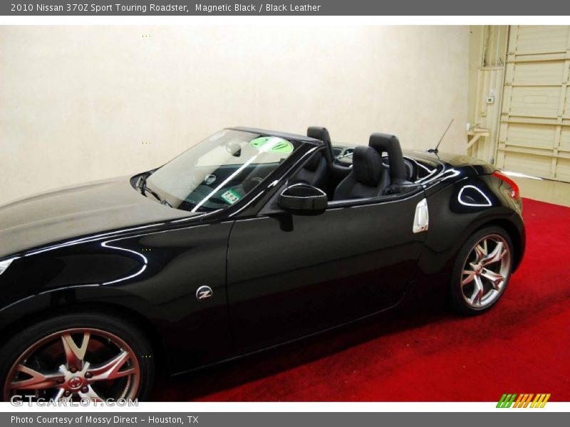 Magnetic Black / Black Leather 2010 Nissan 370Z Sport Touring Roadster
