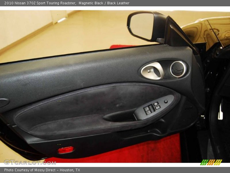 Magnetic Black / Black Leather 2010 Nissan 370Z Sport Touring Roadster