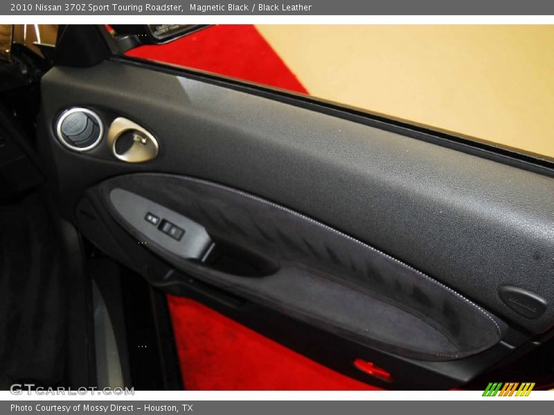 Magnetic Black / Black Leather 2010 Nissan 370Z Sport Touring Roadster