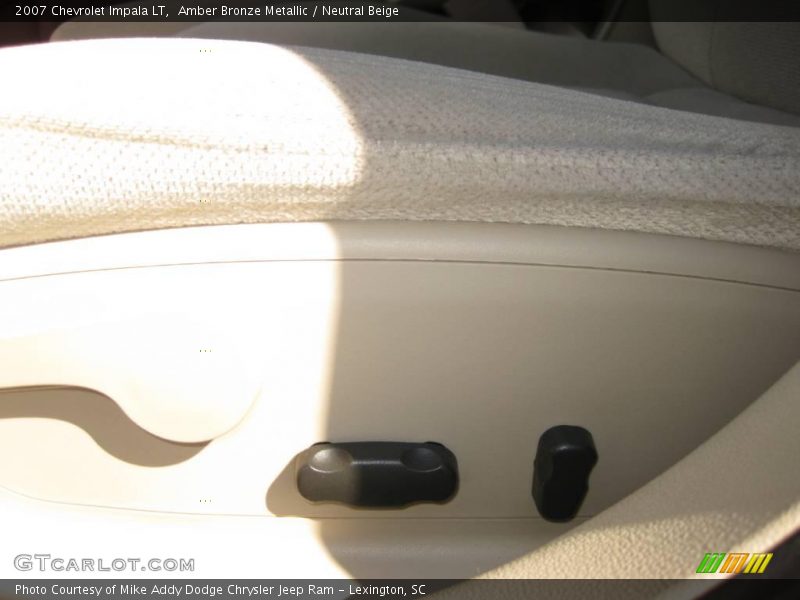 Amber Bronze Metallic / Neutral Beige 2007 Chevrolet Impala LT