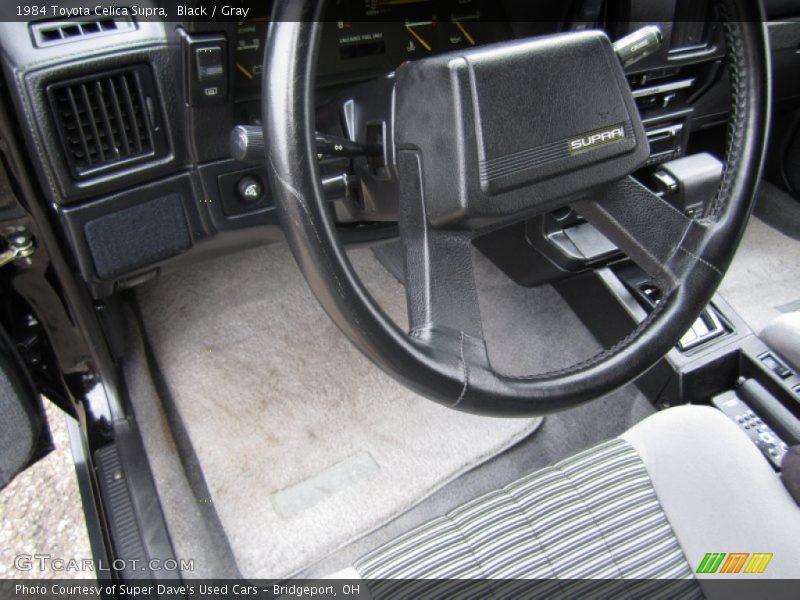  1984 Celica Supra Gray Interior