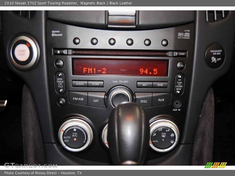 Audio System of 2010 370Z Sport Touring Roadster
