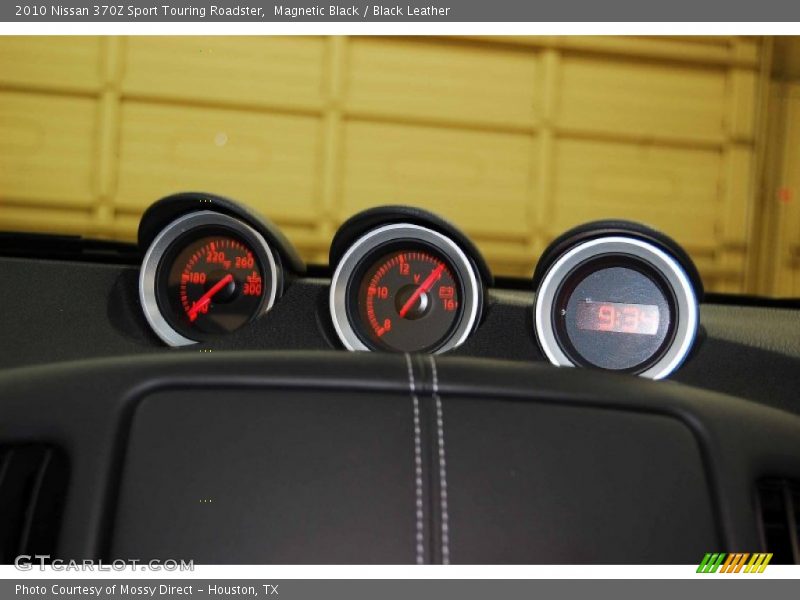 Magnetic Black / Black Leather 2010 Nissan 370Z Sport Touring Roadster