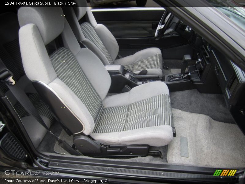 Front Seat of 1984 Celica Supra