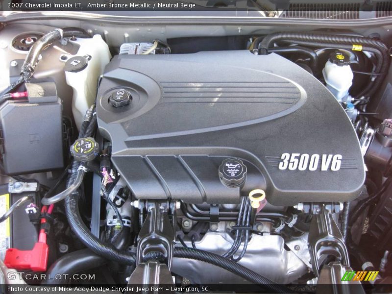 Amber Bronze Metallic / Neutral Beige 2007 Chevrolet Impala LT