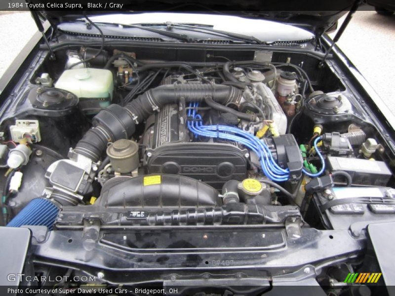  1984 Celica Supra Engine - 2.8 Liter DOHC 12-Valve Inline 6 Cylinder