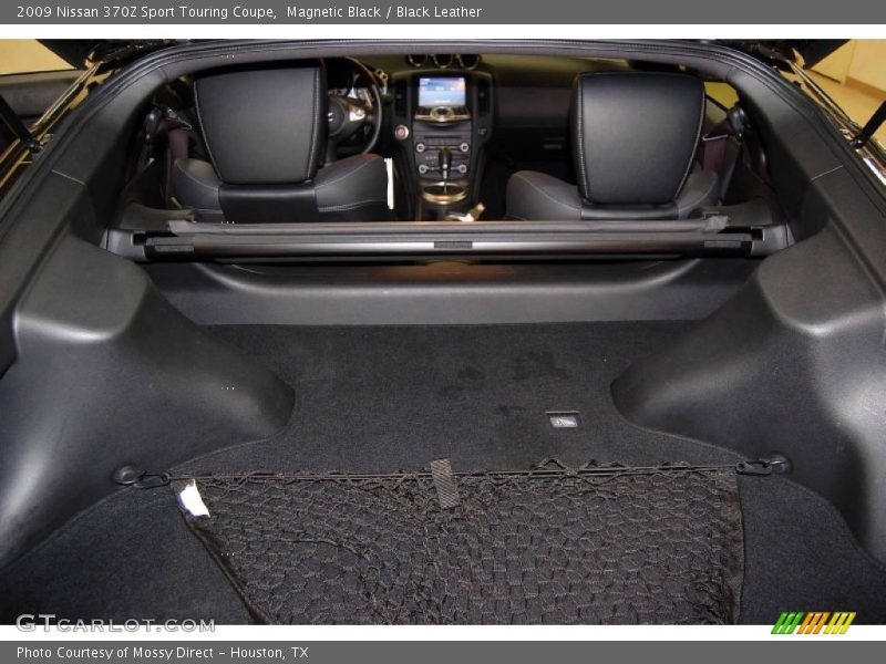 Magnetic Black / Black Leather 2009 Nissan 370Z Sport Touring Coupe