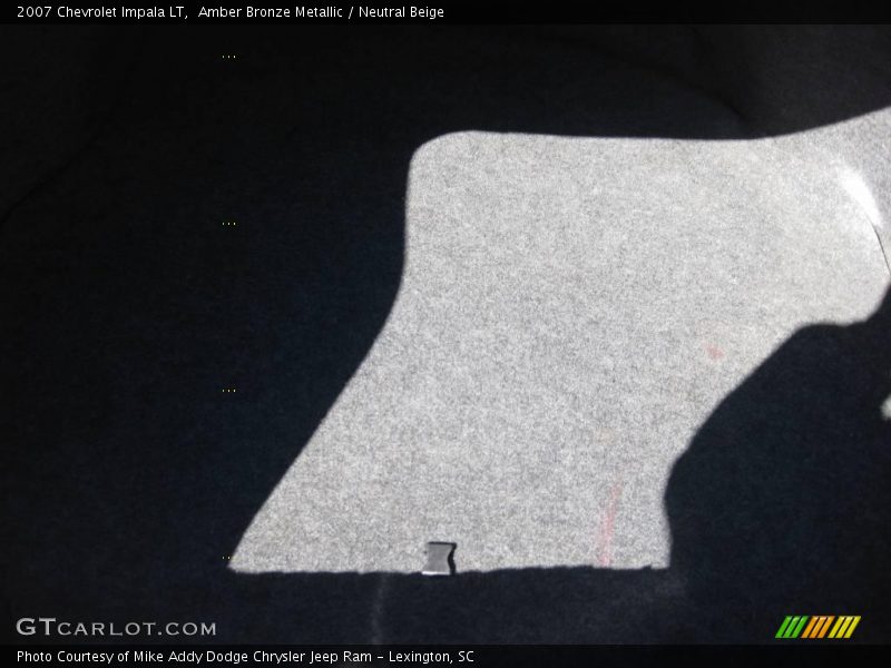 Amber Bronze Metallic / Neutral Beige 2007 Chevrolet Impala LT