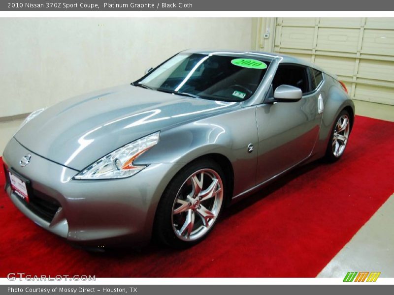 Platinum Graphite / Black Cloth 2010 Nissan 370Z Sport Coupe