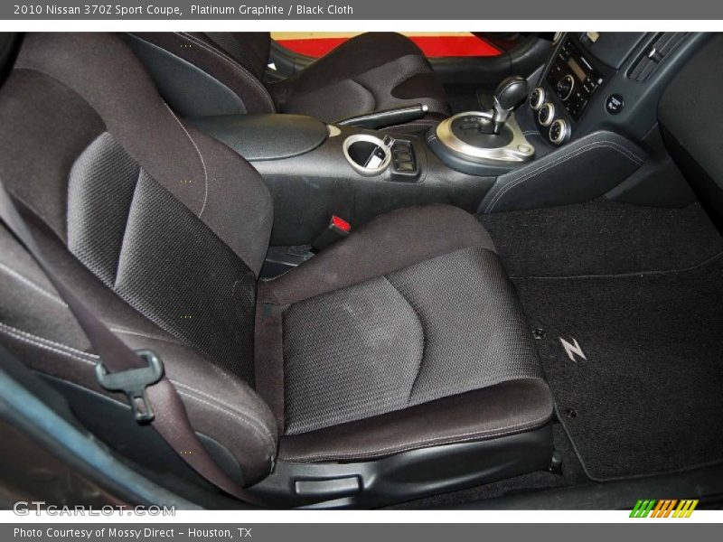 Platinum Graphite / Black Cloth 2010 Nissan 370Z Sport Coupe