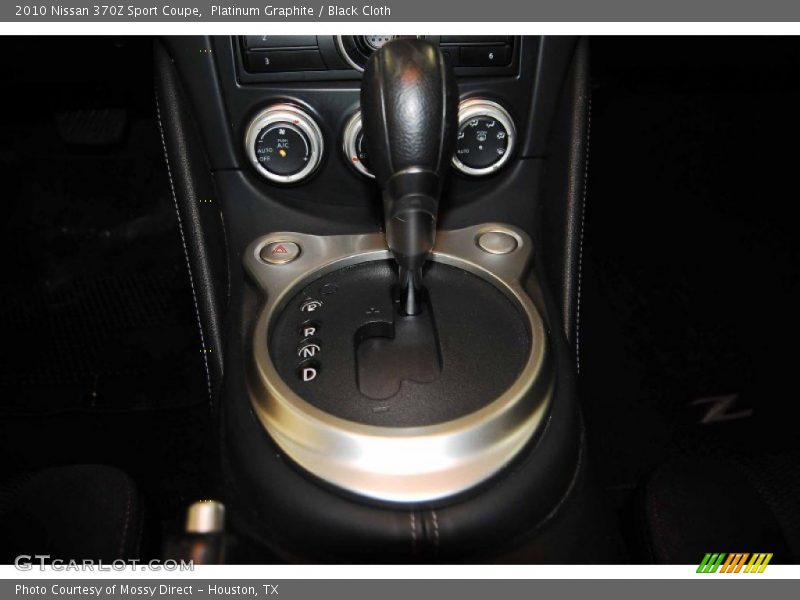Platinum Graphite / Black Cloth 2010 Nissan 370Z Sport Coupe