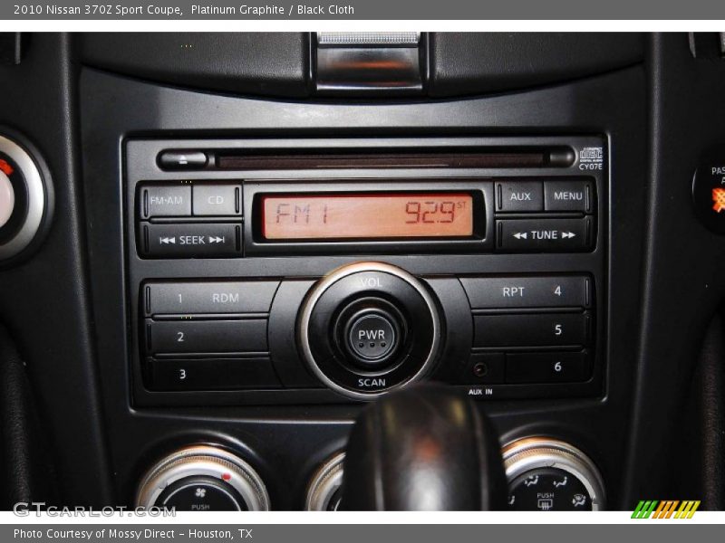 Platinum Graphite / Black Cloth 2010 Nissan 370Z Sport Coupe