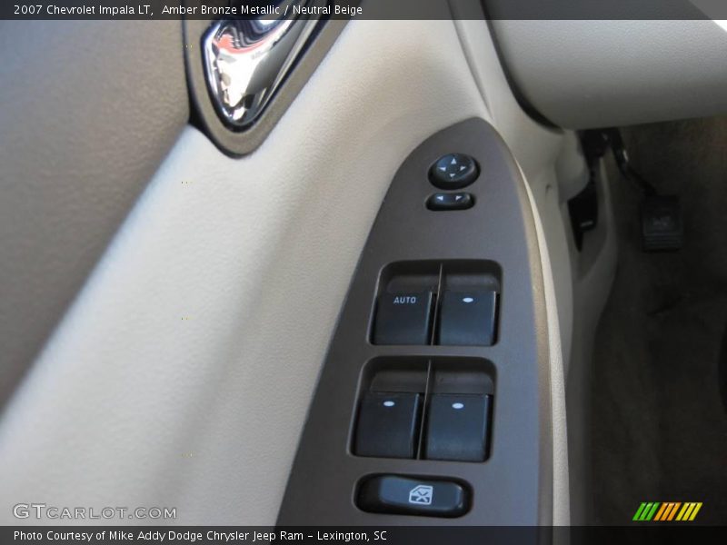 Amber Bronze Metallic / Neutral Beige 2007 Chevrolet Impala LT