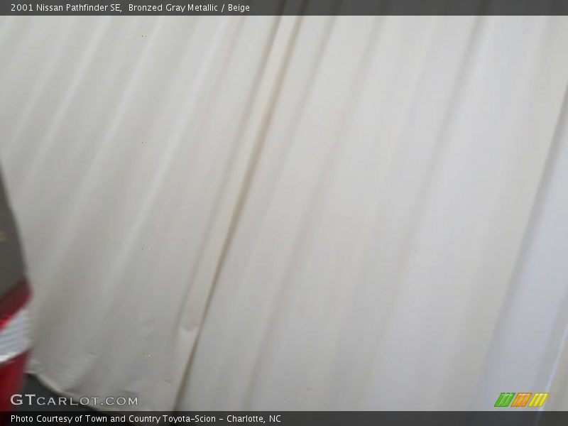 Bronzed Gray Metallic / Beige 2001 Nissan Pathfinder SE
