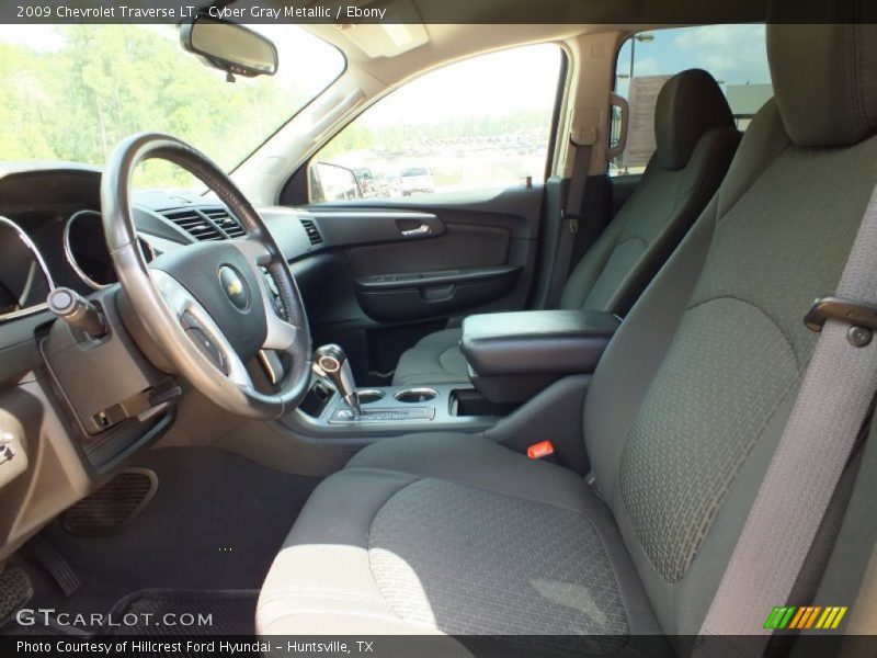 Cyber Gray Metallic / Ebony 2009 Chevrolet Traverse LT