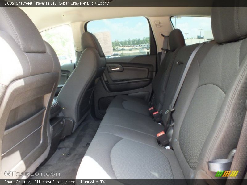 Cyber Gray Metallic / Ebony 2009 Chevrolet Traverse LT