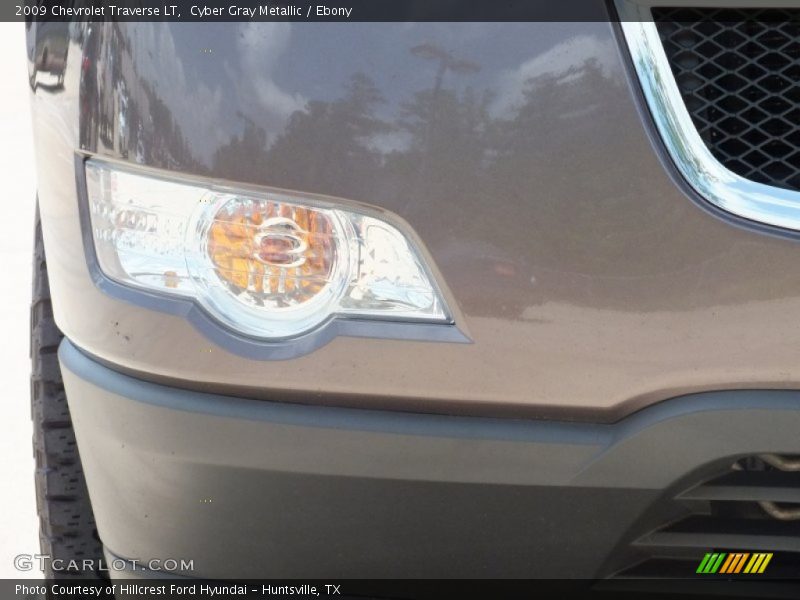 Cyber Gray Metallic / Ebony 2009 Chevrolet Traverse LT