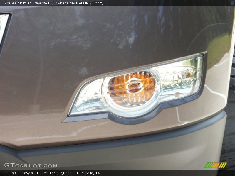 Cyber Gray Metallic / Ebony 2009 Chevrolet Traverse LT