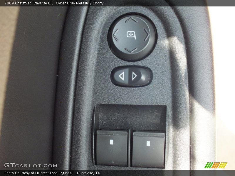 Cyber Gray Metallic / Ebony 2009 Chevrolet Traverse LT